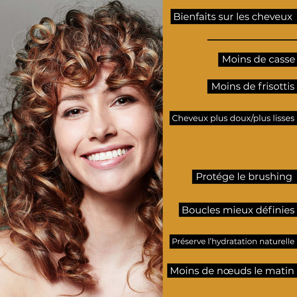 Taie en Soie Dermasoft Anti Boutons & Anti Casse