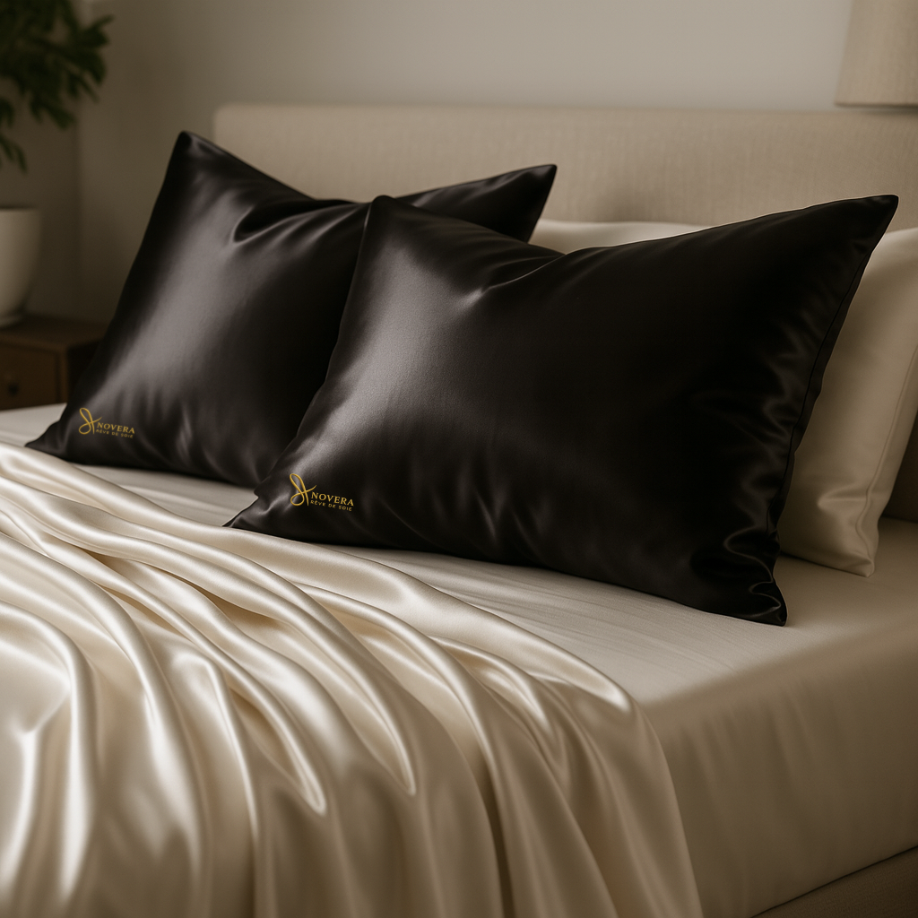 Taie en Soie Dermasoft Anti Boutons & Anti Casse